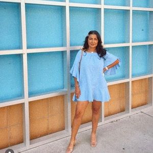 Light blue Zara dress seize medium